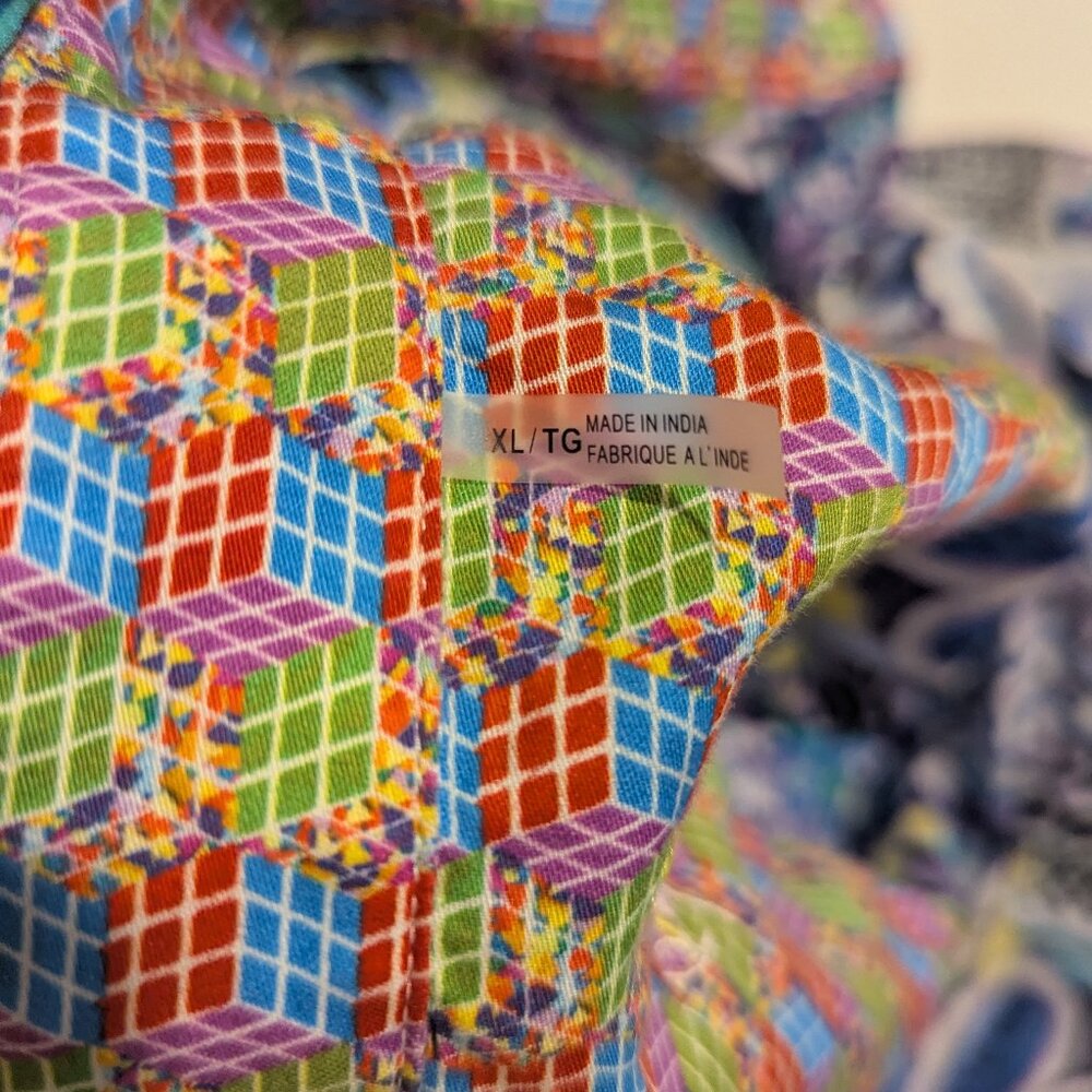 Robert Graham Women's Button Down Sz XL - Picture 7 of 8